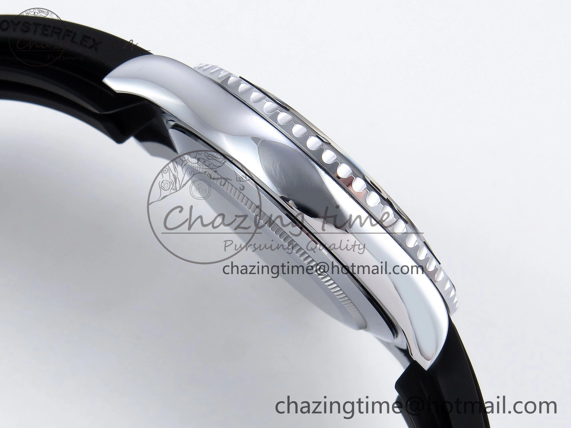 Yacht-Master 226659 SuperF 1:1 Best Edition Black Dial on Oysterflex Strap VR3235