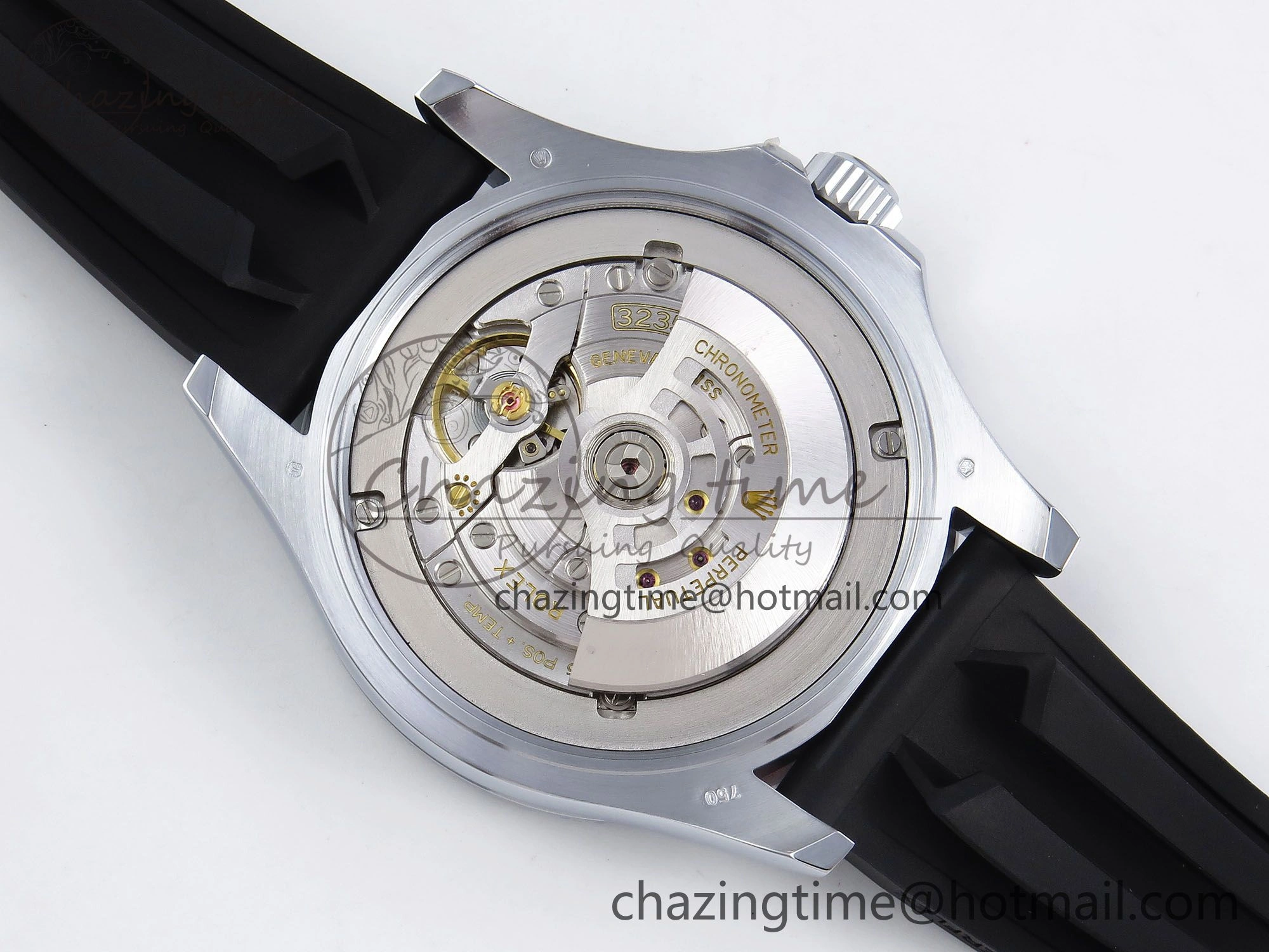 Yacht-Master 226659 SuperF 1:1 Best Edition Black Dial on Oysterflex Strap VR3235