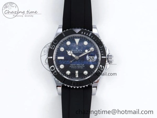 Yacht-Master 226659 SuperF 1:1 Best Edition Black Blue Dial on Oysterflex Strap VR3235