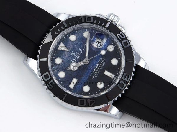 Yacht-Master 226659 SuperF 1:1 Best Edition Black Blue Dial on Oysterflex Strap VR3235