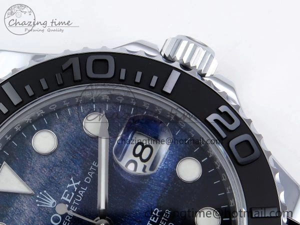 Yacht-Master 226659 SuperF 1:1 Best Edition Black Blue Dial on Oysterflex Strap VR3235