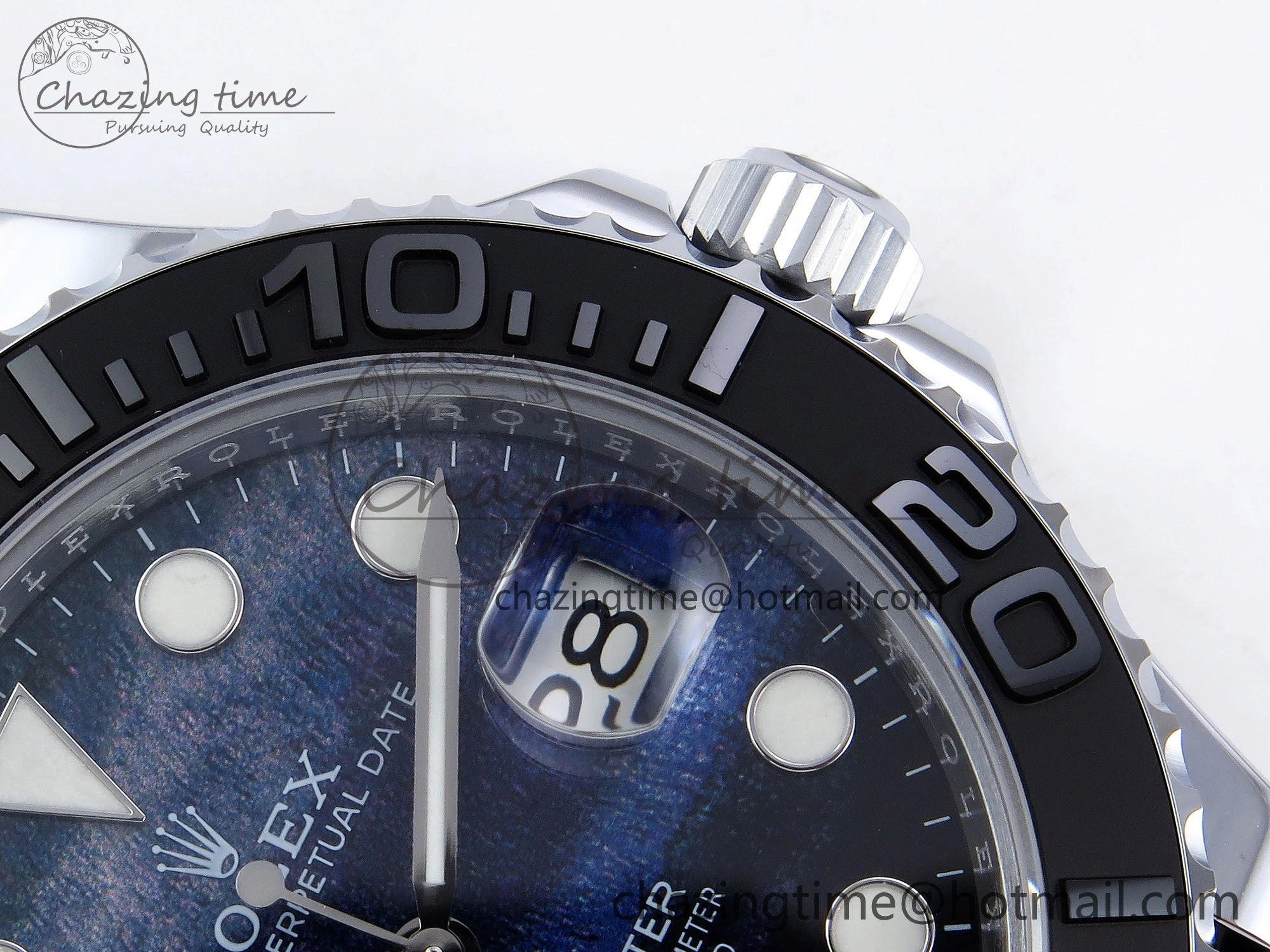 Yacht-Master 226659 SuperF 1:1 Best Edition Black Blue Dial on Oysterflex Strap VR3235