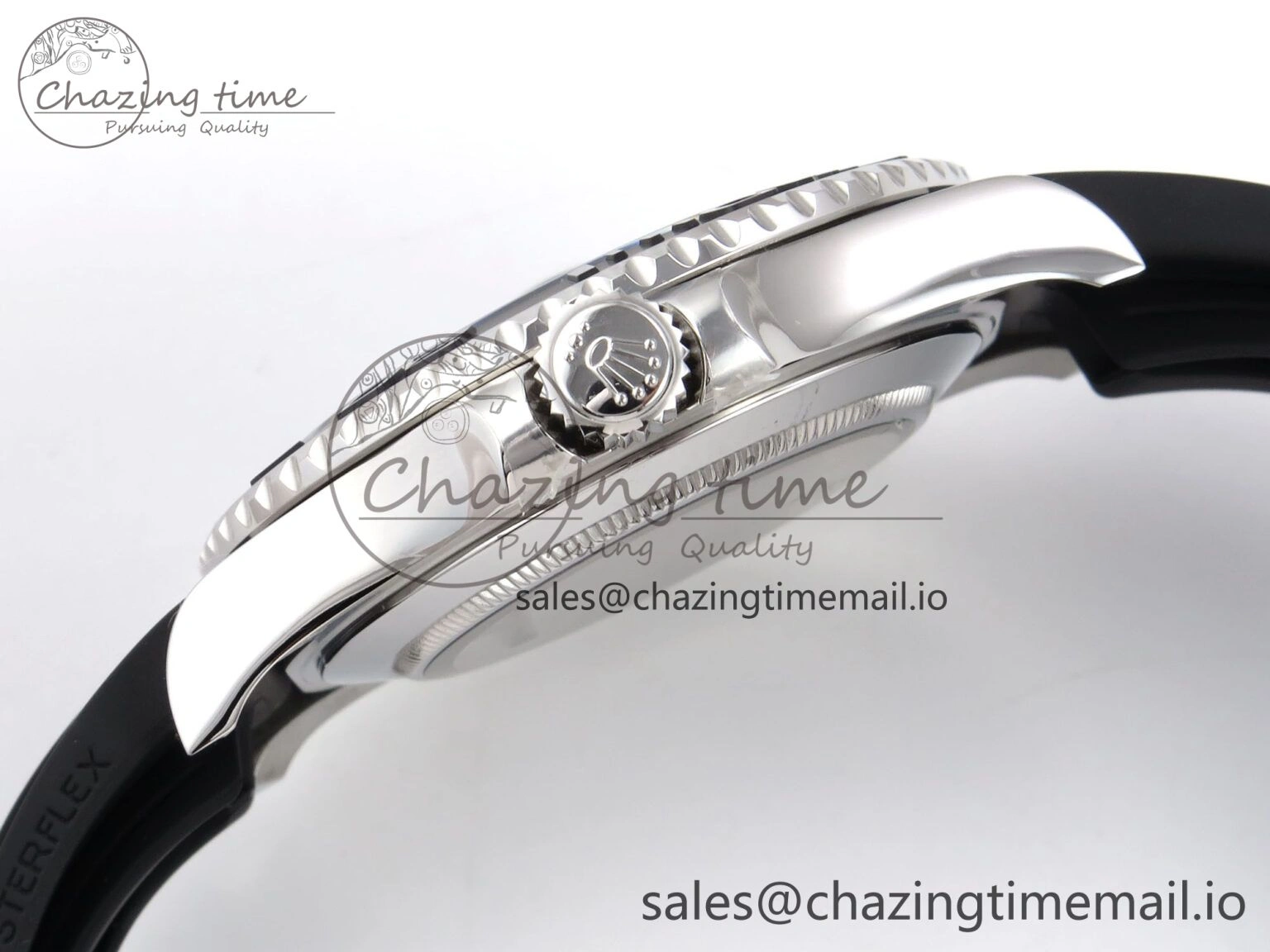 Yacht-Master 226659 VSF 1:1 Best Edition Black Dial on Oysterflex Strap VS3235 (Gain Weight)