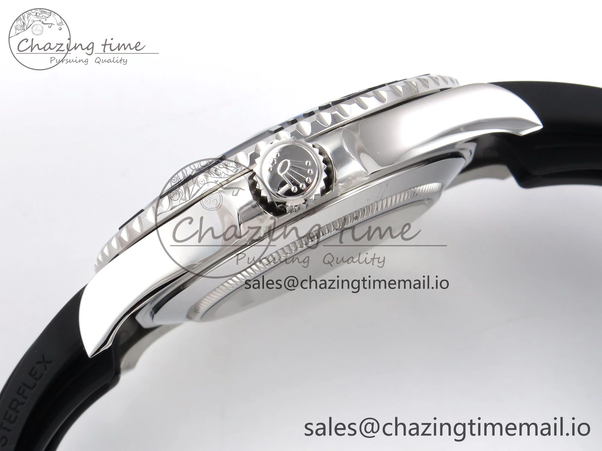 Yacht-Master 226659 VSF 1:1 Best Edition Black Dial on Oysterflex Strap VS3235 (Gain Weight)