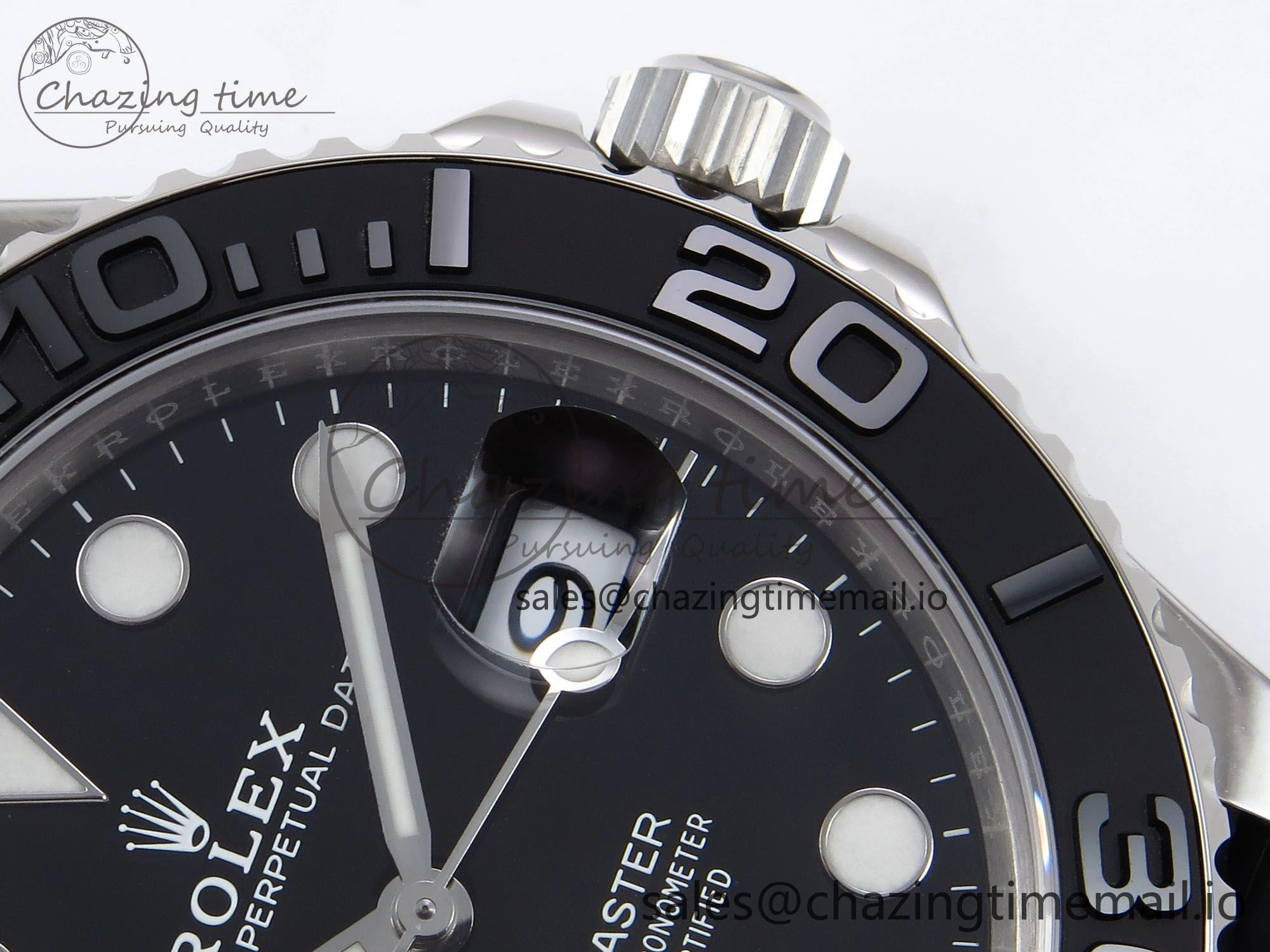 Yacht-Master 226659 VSF 1:1 Best Edition Black Dial on Oysterflex Strap VS3235 (Gain Weight)