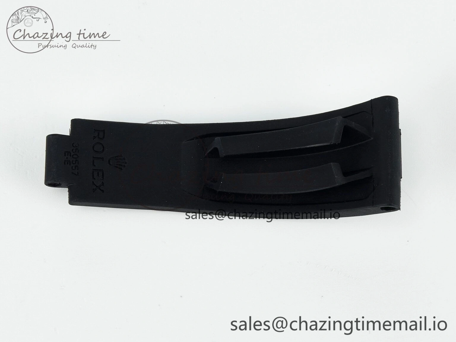 Yacht-Master 37mm 1:1 Best Edition Black Rubber Strap (Fits the Gen size)