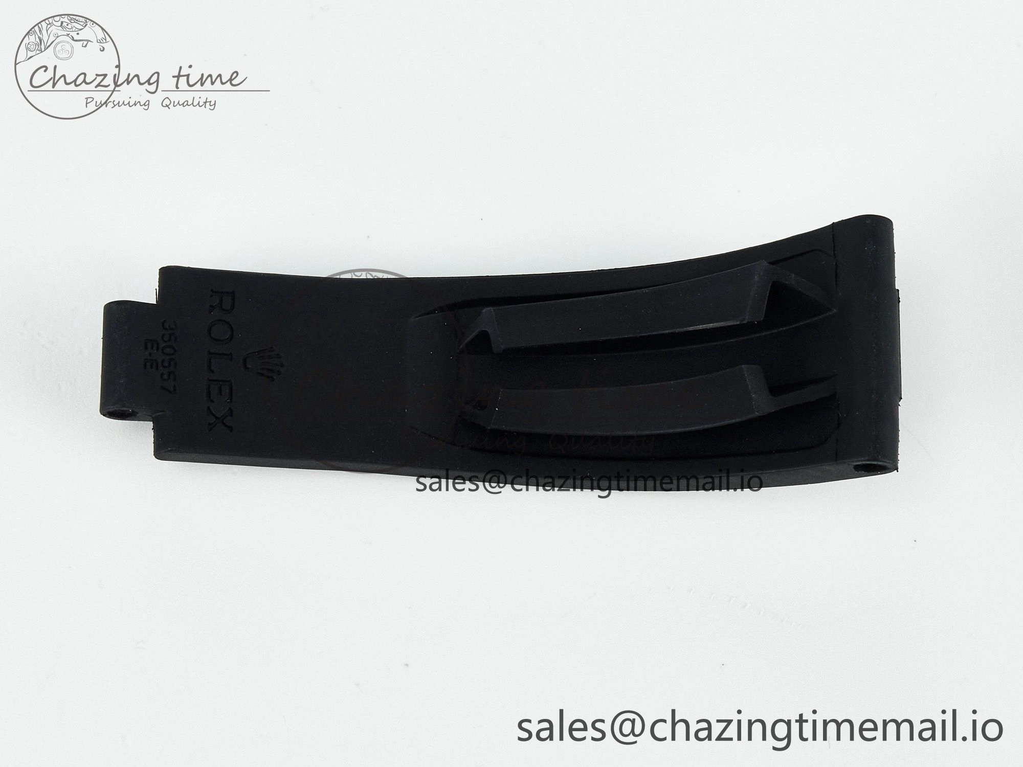 Yacht-Master 37mm 1:1 Best Edition Black Rubber Strap (Fits the Gen size)