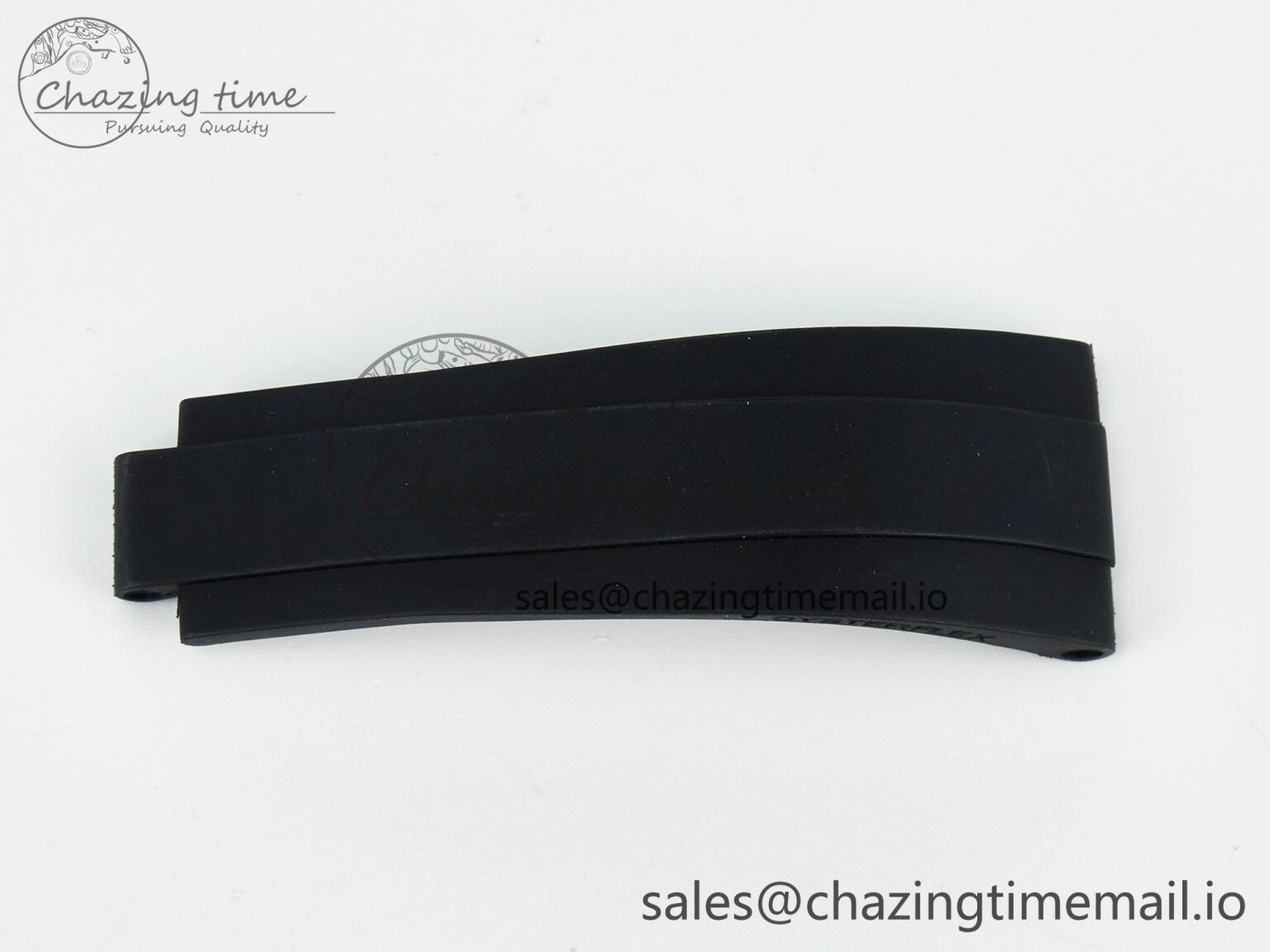 Yacht-Master 37mm 1:1 Best Edition Black Rubber Strap (Fits the Gen size)