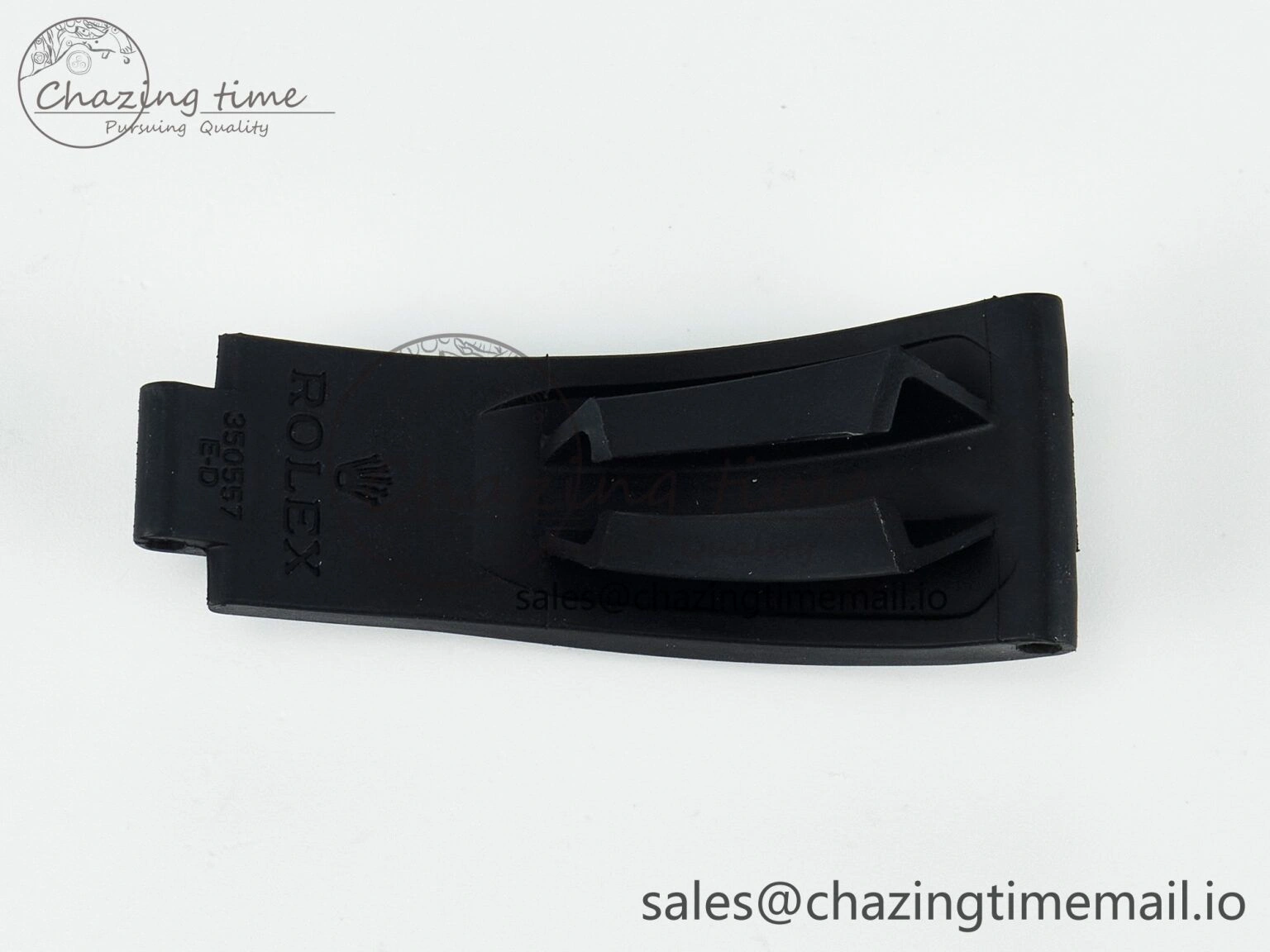 Yacht-Master 37mm 1:1 Best Edition Black Rubber Strap (Fits the Gen size)