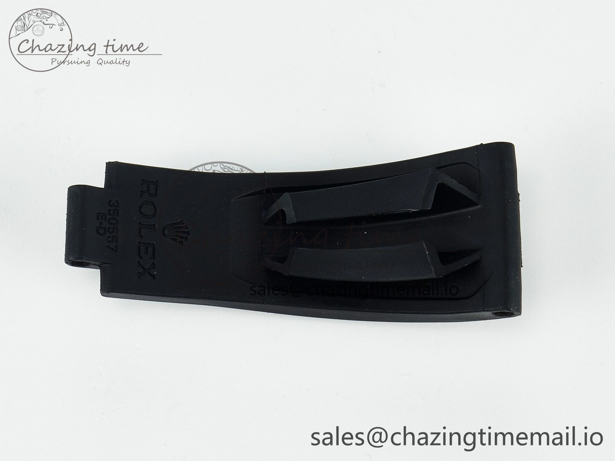Yacht-Master 37mm 1:1 Best Edition Black Rubber Strap (Fits the Gen size)