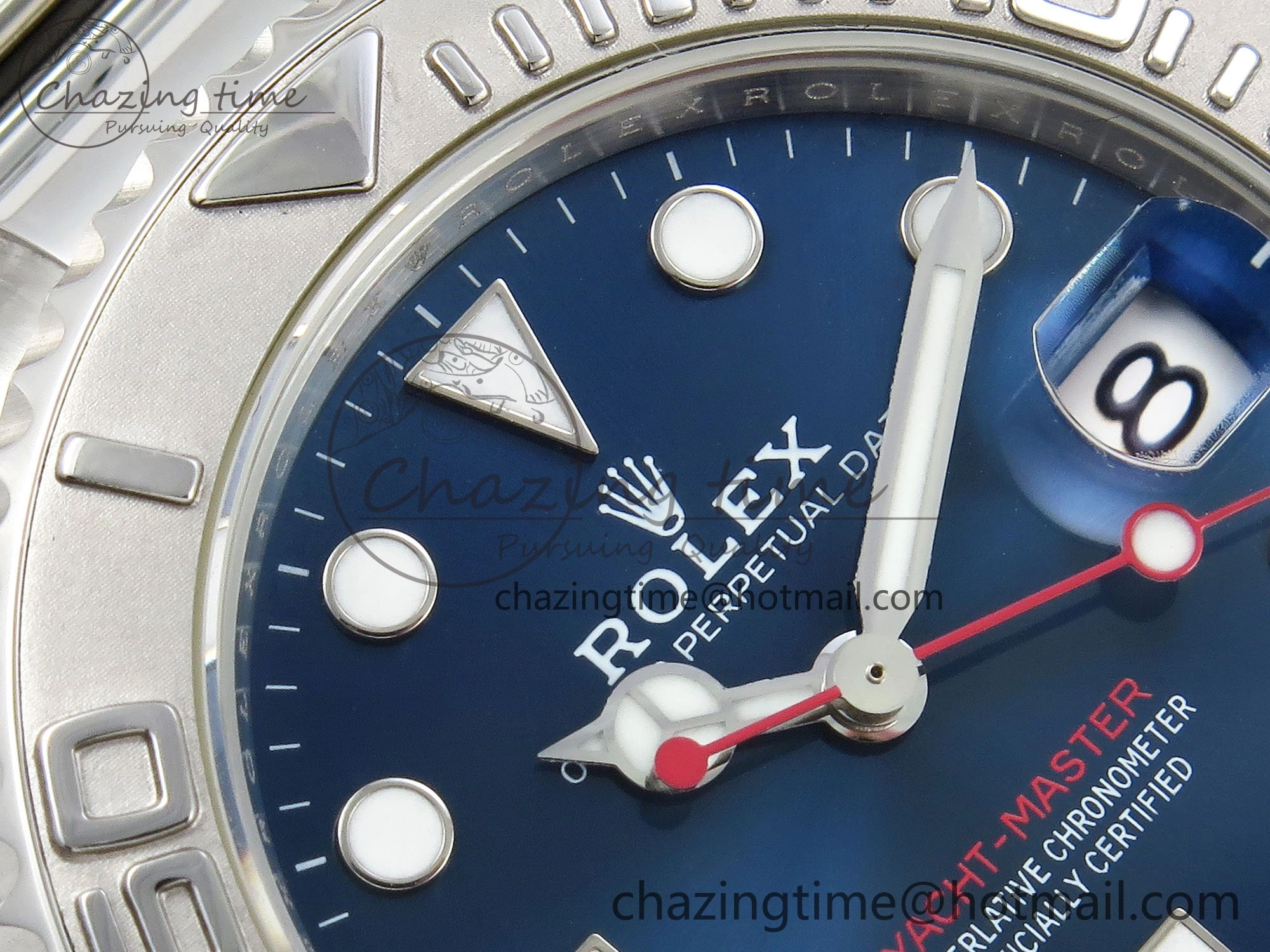 Yacht-Master 37mm 268622 ARF 1:1 Best Edition Blue Dial 904L SS Case and Bracelet A2824