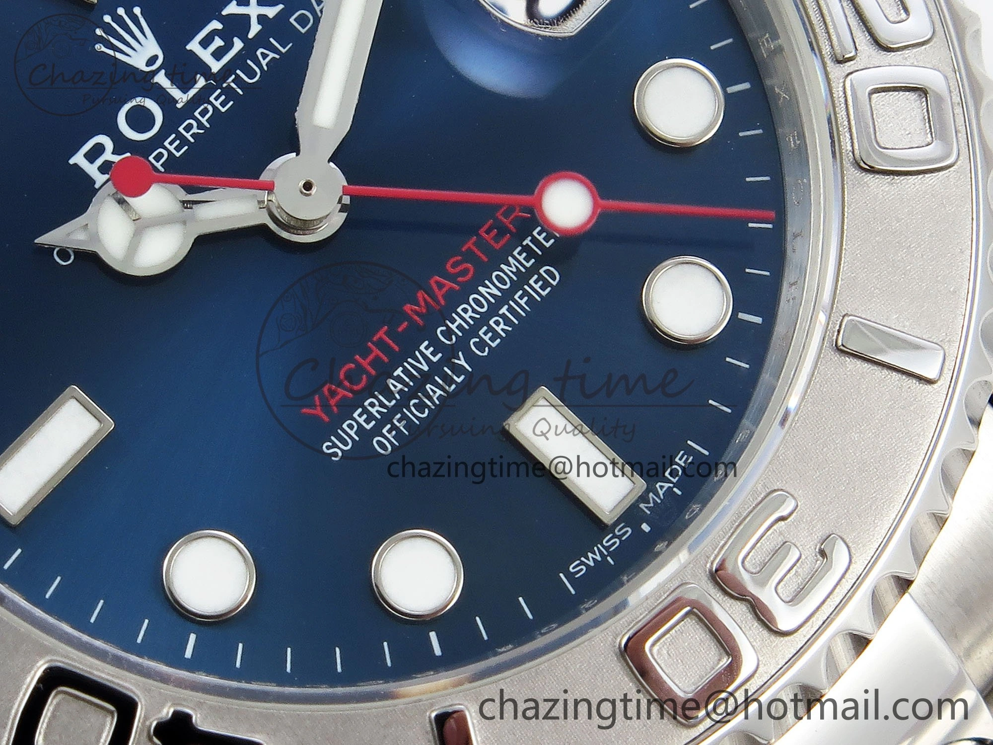 Yacht-Master 37mm 268622 ARF 1:1 Best Edition Blue Dial 904L SS Case and Bracelet A2824