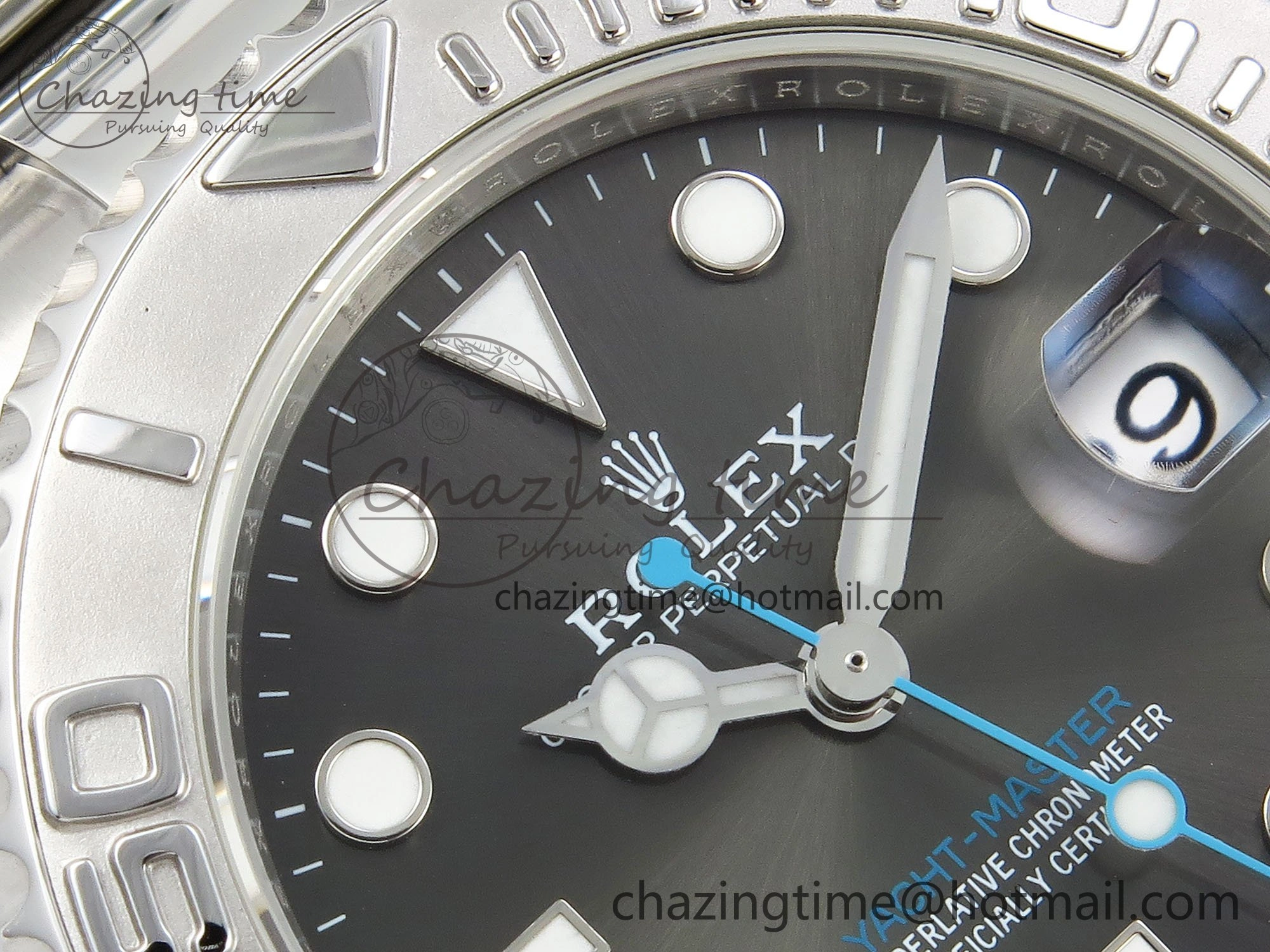 Yacht-Master 37mm 268622 ARF 1:1 Best Edition Gray Dial 904L SS Case and Bracelet A2824
