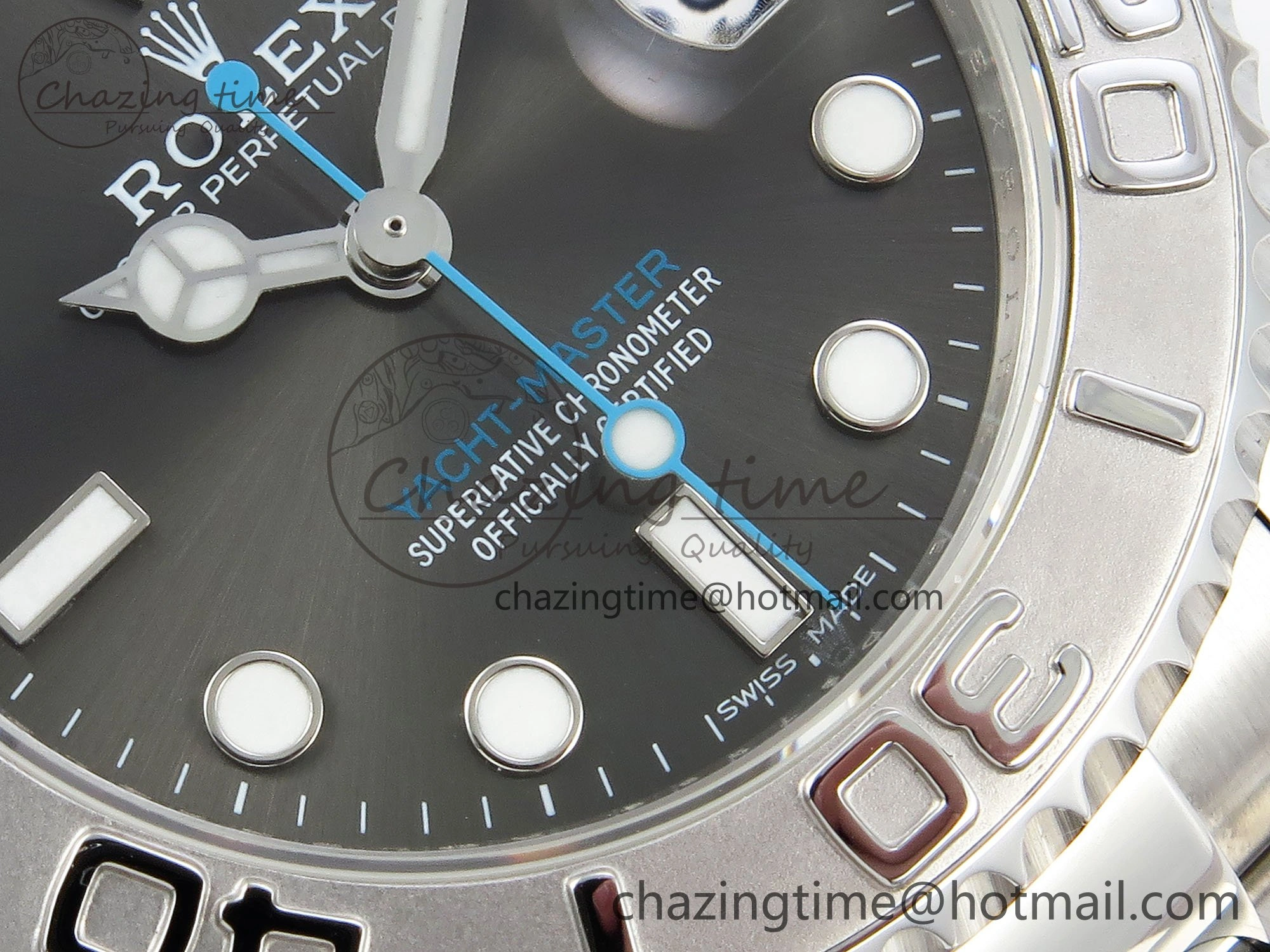 Yacht-Master 37mm 268622 ARF 1:1 Best Edition Gray Dial 904L SS Case and Bracelet A2824