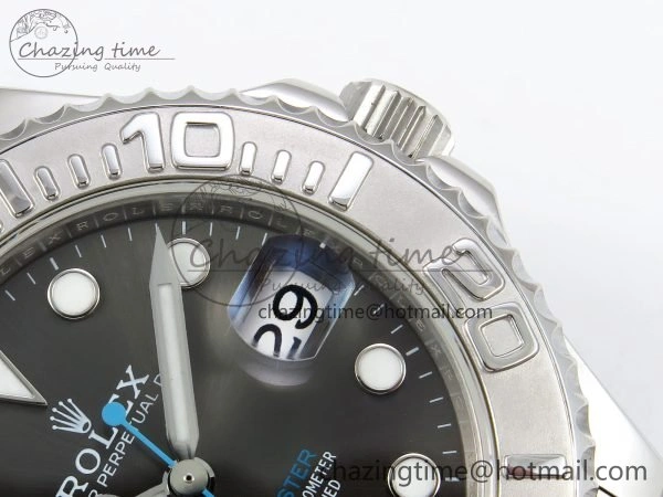 Yacht-Master 37mm 268622 ARF 1:1 Best Edition Gray Dial 904L SS Case and Bracelet A2824
