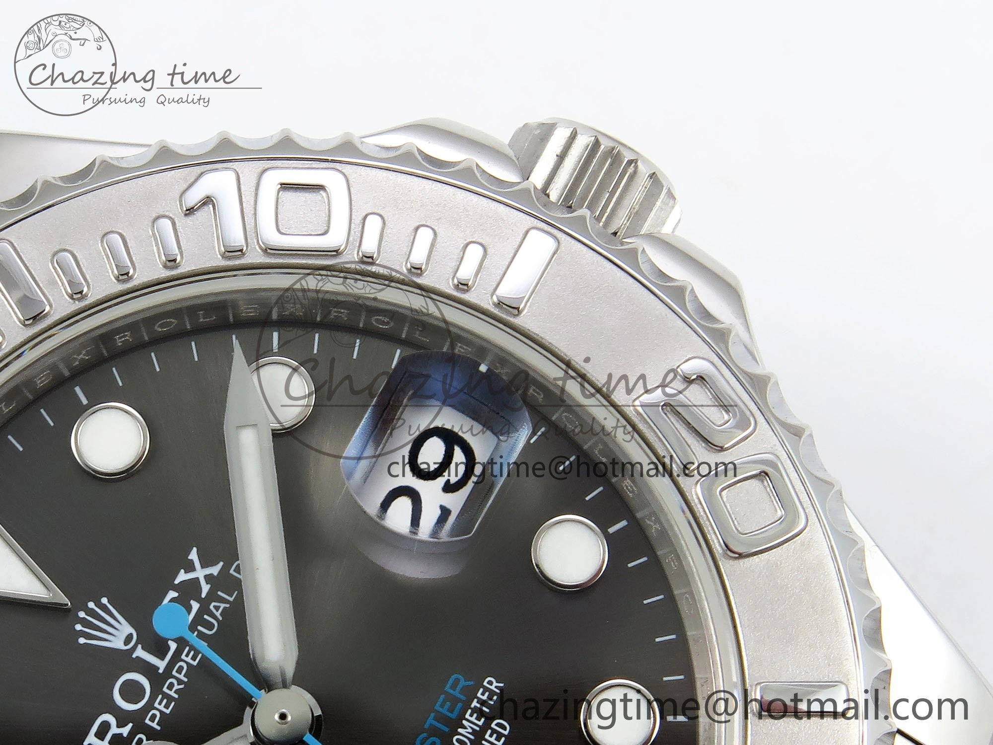 Yacht-Master 37mm 268622 ARF 1:1 Best Edition Gray Dial 904L SS Case and Bracelet A2824