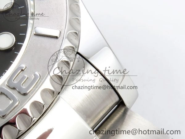 Yacht-Master 37mm 268622 ARF 1:1 Best Edition Gray Dial 904L SS Case and Bracelet A2824