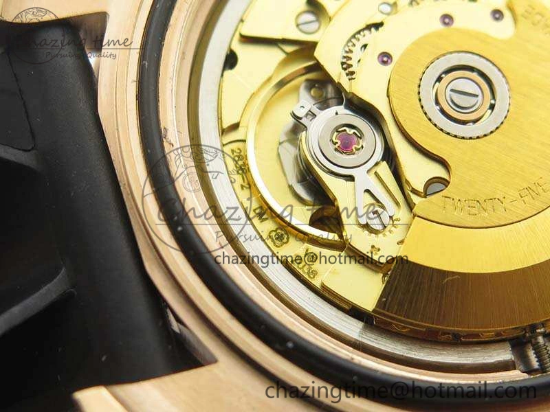 Yacht-Master 40mm 116695SATS BP Maker Best Edition Crystal Bezel On Black Rubber Strap Swiss ETA2824