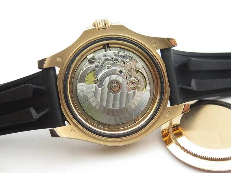 Yacht-Master 40mm 116695SATS Noob 1:1 Best Edition On Black Rubber Strap A2836 (Free Extra Strap)