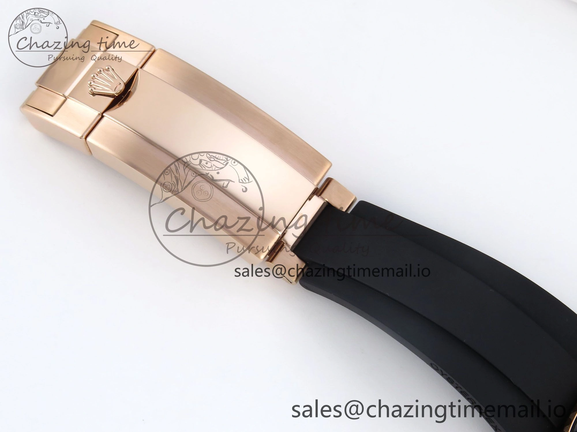 Yacht-Master 40mm 126655 EWEF Best Edition Black Dial on Oysterflex Strap A3235