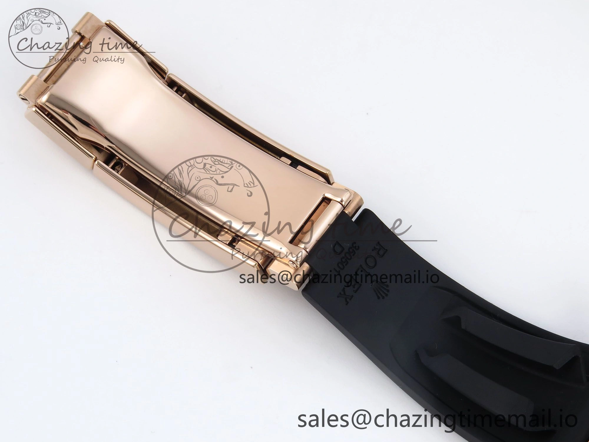Yacht-Master 40mm 126655 EWEF Best Edition Black Dial on Oysterflex Strap A3235