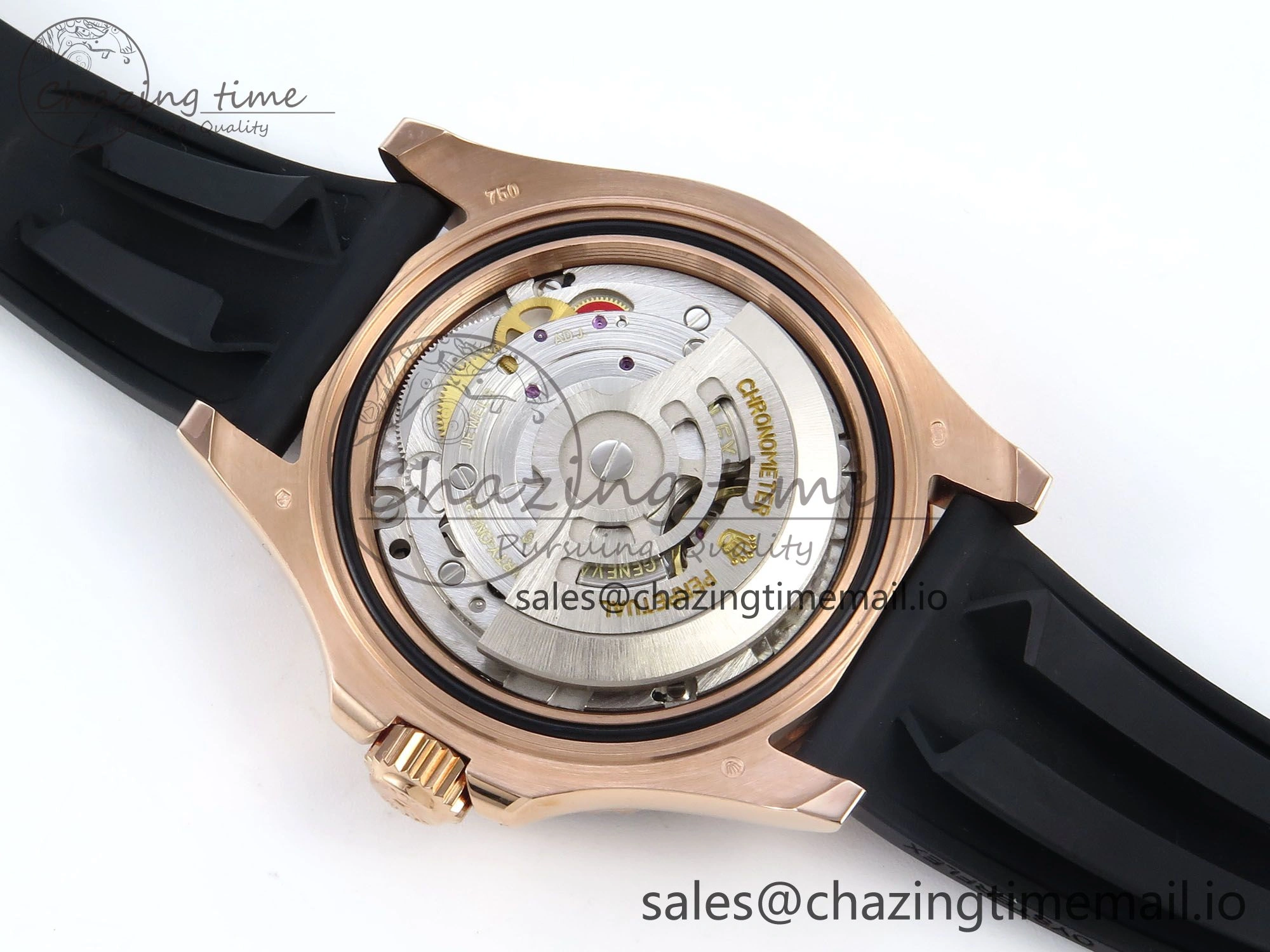 Yacht-Master 40mm 126655 EWEF Best Edition Black Dial on Oysterflex Strap A3235