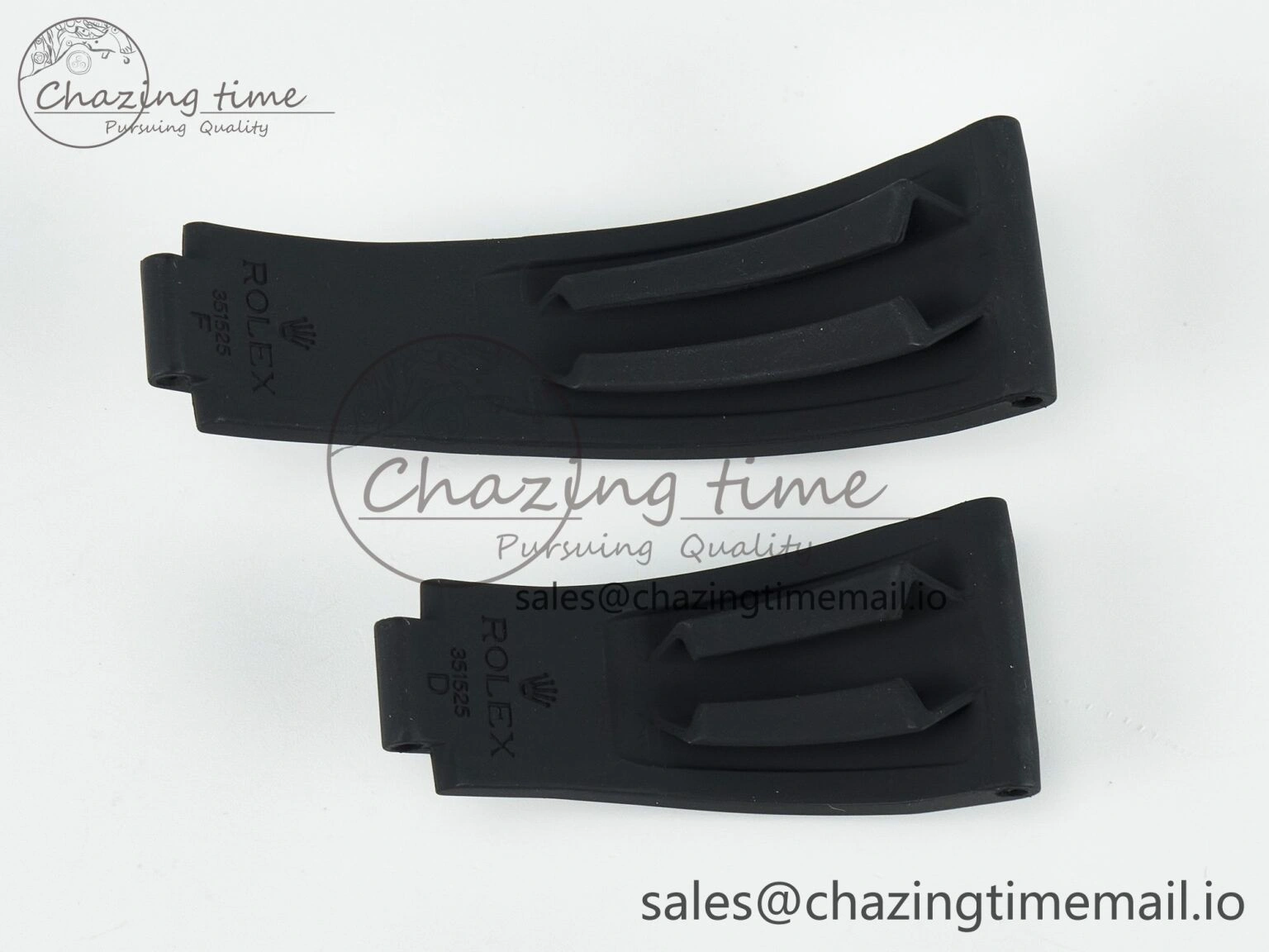 Yacht-Master 42mm 1:1 Best Edition Black Rubber Strap (Fits the Gen size)