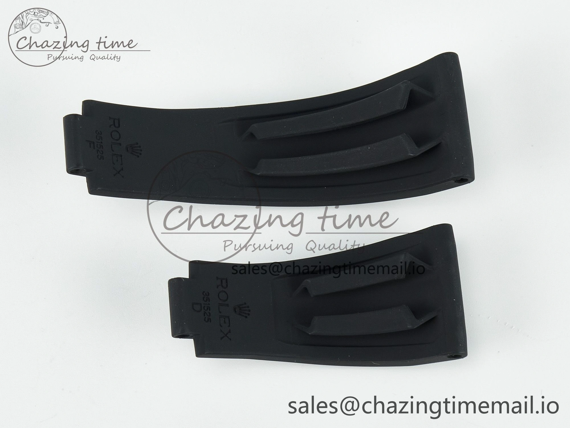 Yacht-Master 42mm 1:1 Best Edition Black Rubber Strap (Fits the Gen size)
