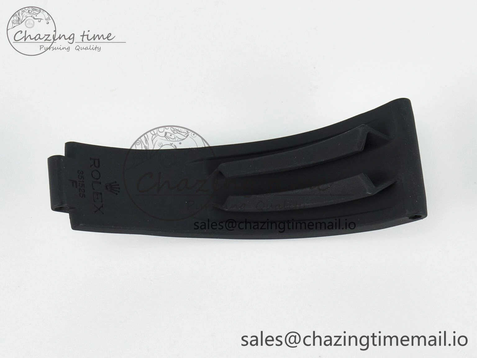 Yacht-Master 42mm 1:1 Best Edition Black Rubber Strap (Fits the Gen size)