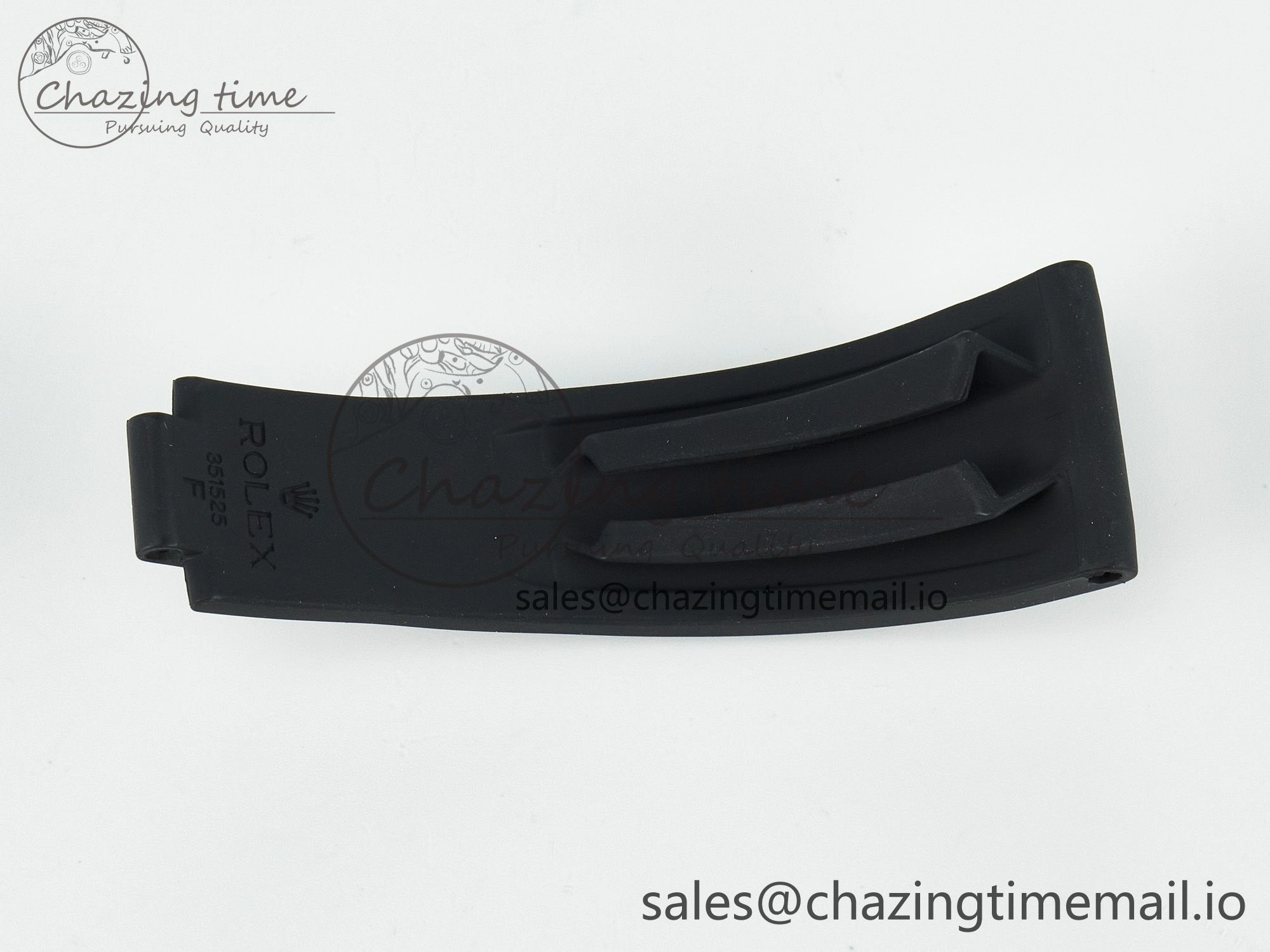 Yacht-Master 42mm 1:1 Best Edition Black Rubber Strap (Fits the Gen size)