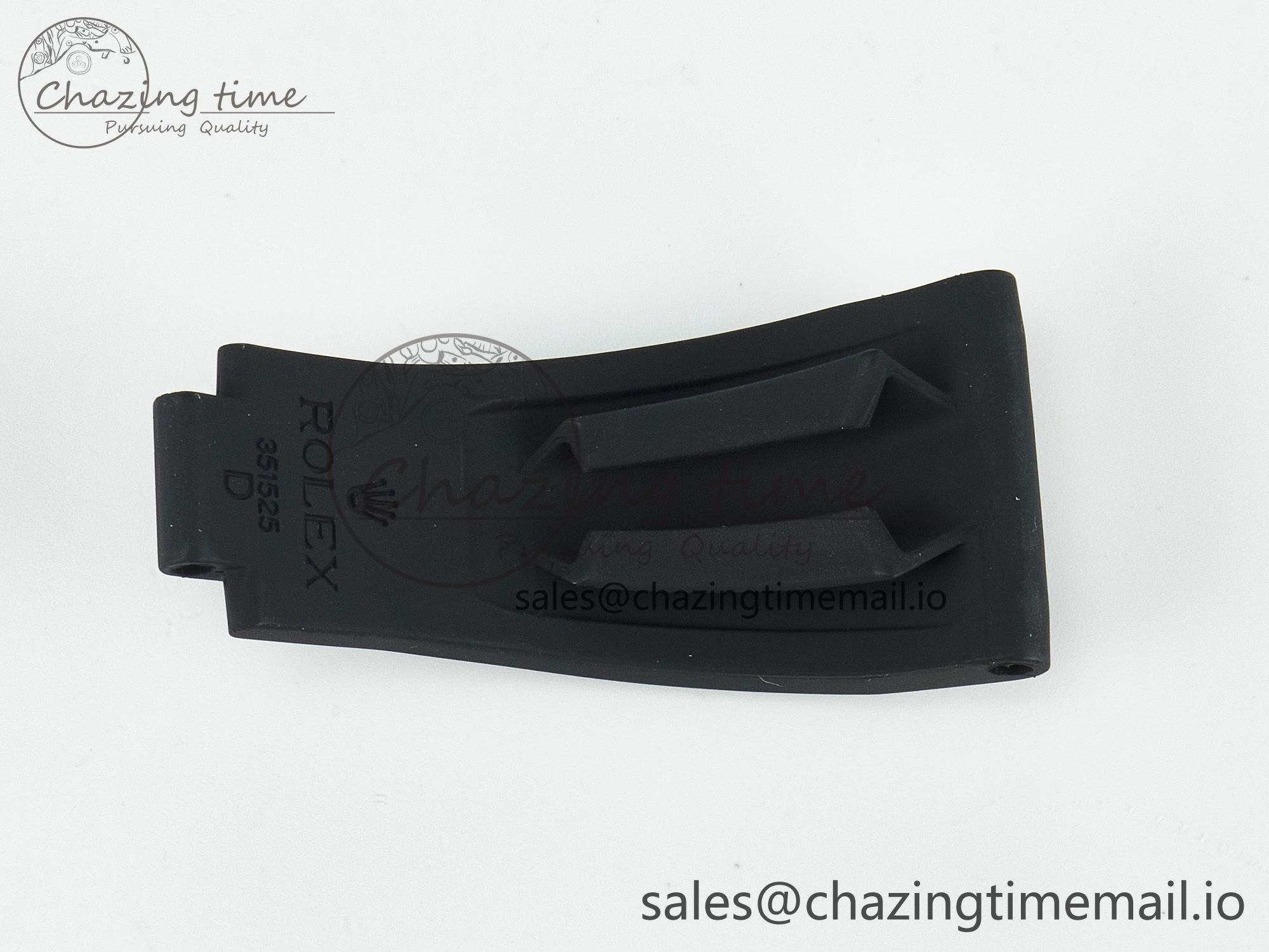 Yacht-Master 42mm 1:1 Best Edition Black Rubber Strap (Fits the Gen size)