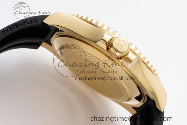Yacht-Master 42mm 226658 CLEAN 1:1 Best Edition Black Ceramic Bezel on Oysterflex Strap VR3235