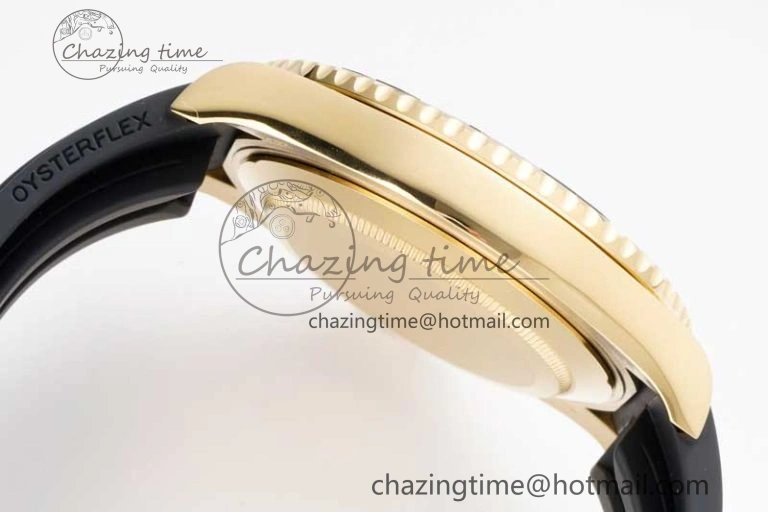 Yacht-Master 42mm 226658 CLEAN 1:1 Best Edition Black Ceramic Bezel on Oysterflex Strap VR3235