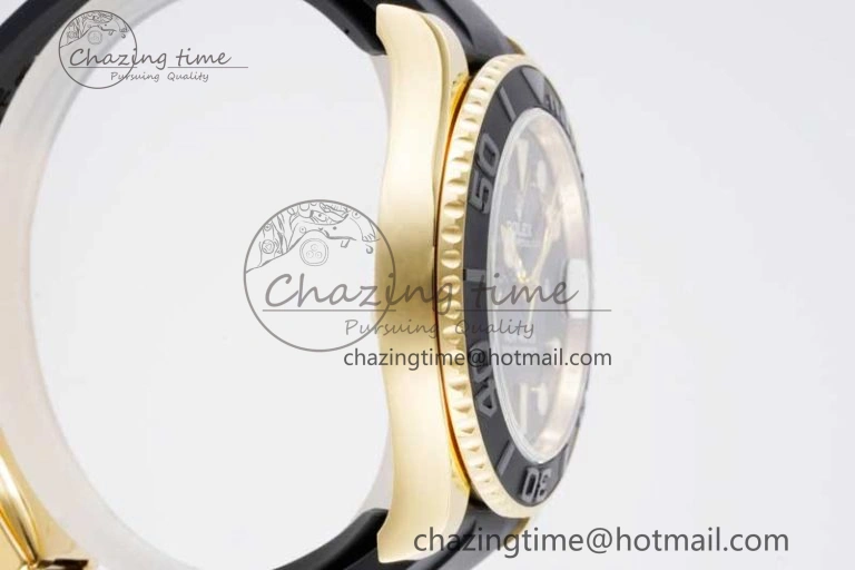 Yacht-Master 42mm 226658 CLEAN 1:1 Best Edition Black Ceramic Bezel on Oysterflex Strap VR3235