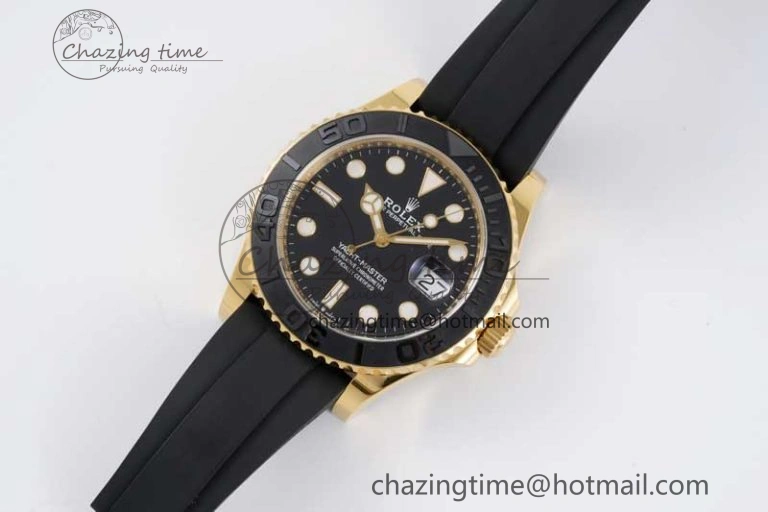 Yacht-Master 42mm 226658 CLEAN 1:1 Best Edition Black Ceramic Bezel on Oysterflex Strap VR3235