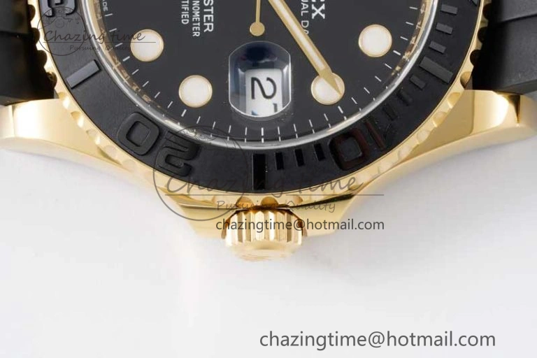 Yacht-Master 42mm 226658 CLEAN 1:1 Best Edition Black Ceramic Bezel on Oysterflex Strap VR3235