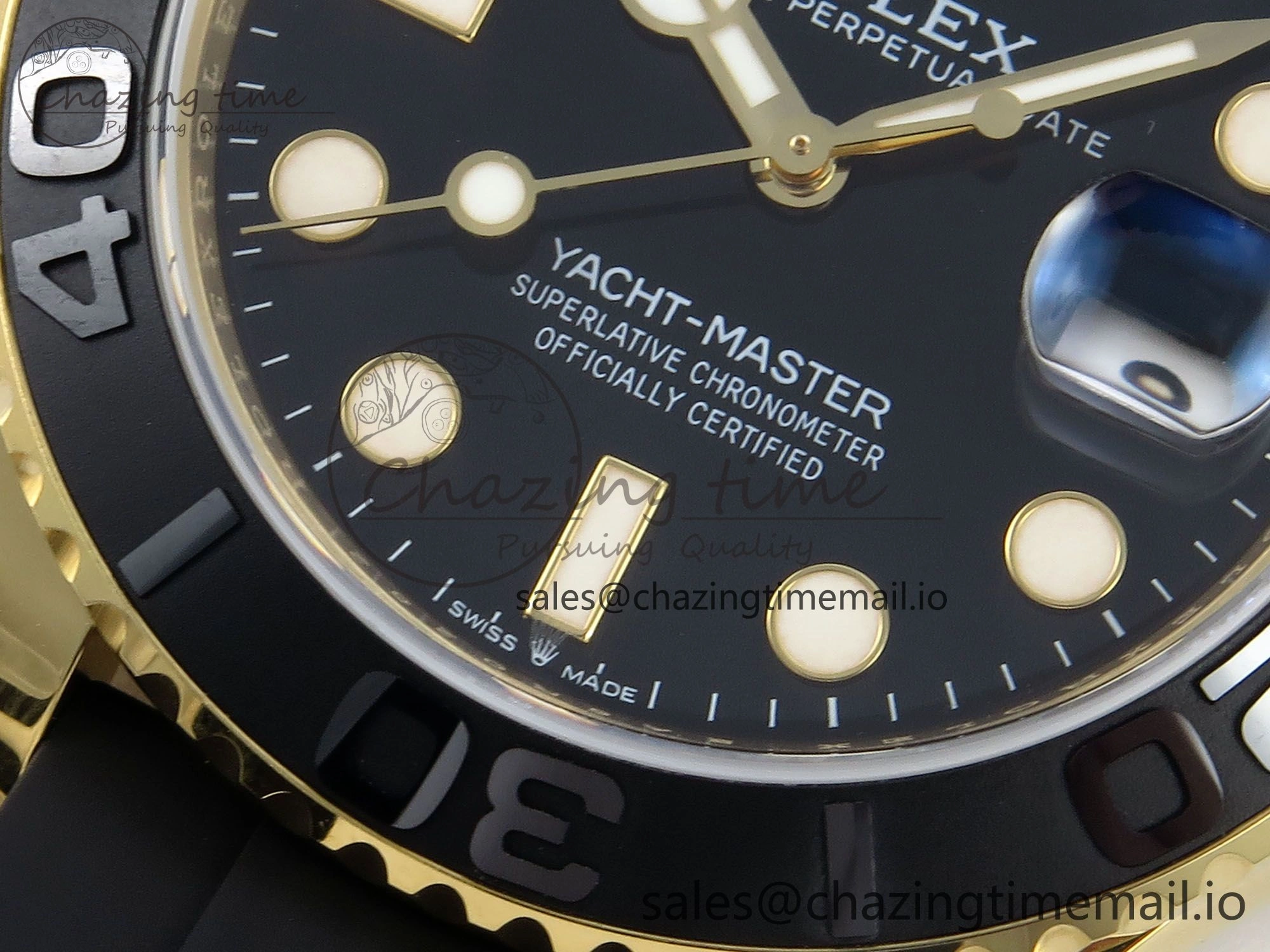 Yacht-Master 42mm 226658 EWEF Best Edition Black Dial on Oysterflex Strap A3235