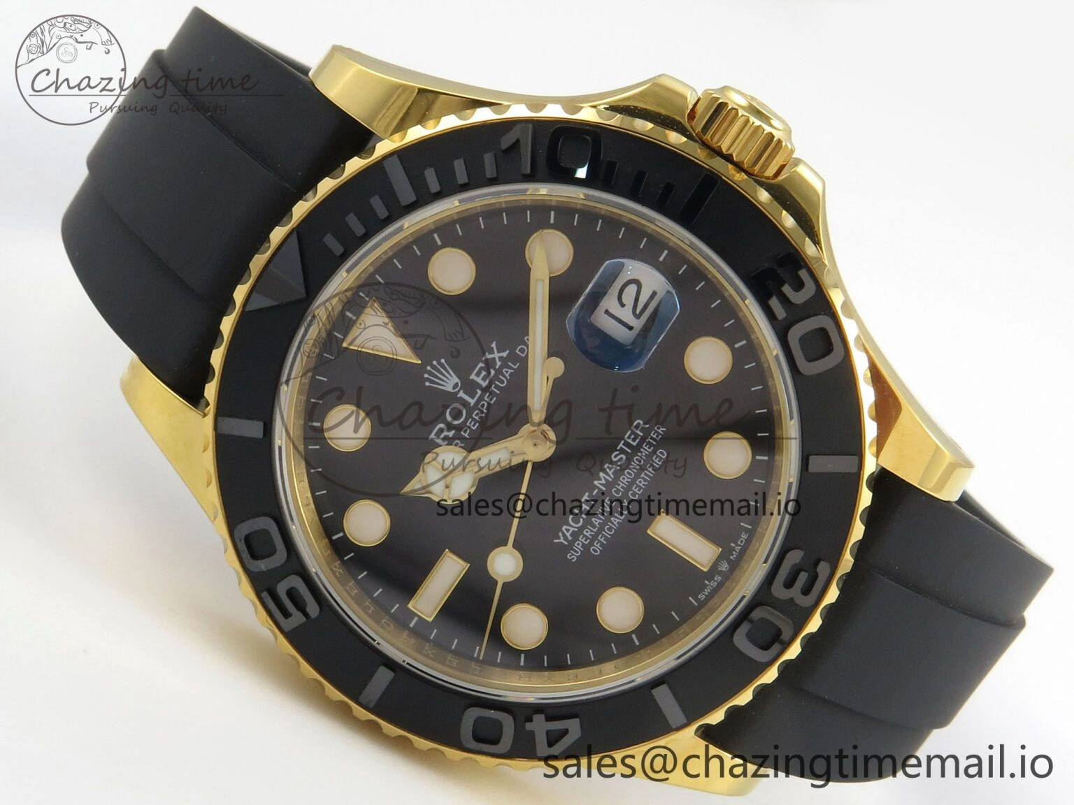 Yacht-Master 42mm 226658 RSF Best Edition Black Dial on Oysterflex Strap A3235