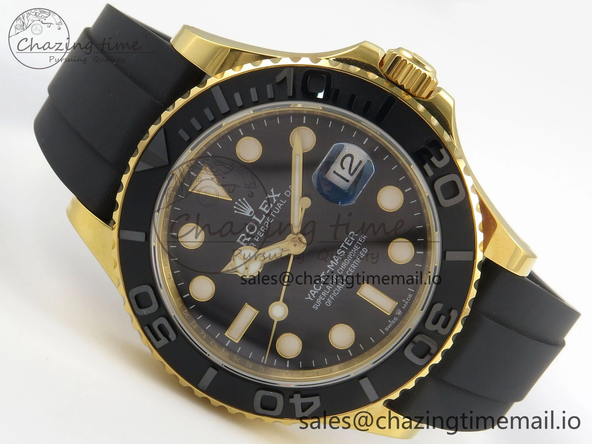 Yacht-Master 42mm 226658 RSF Best Edition Black Dial on Oysterflex Strap A3235