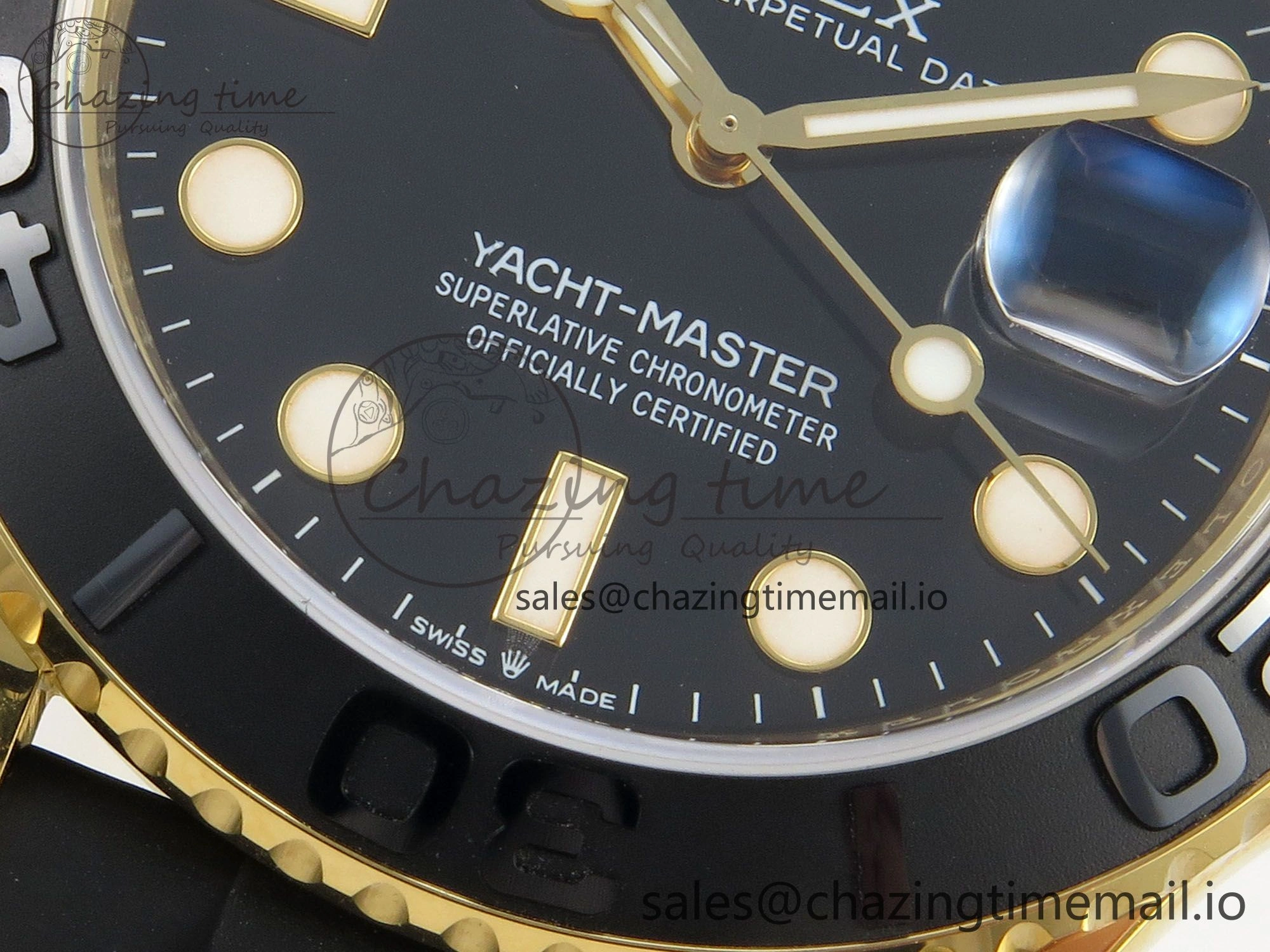 Yacht-Master 42mm 226658 RSF Best Edition Black Dial on Oysterflex Strap A3235