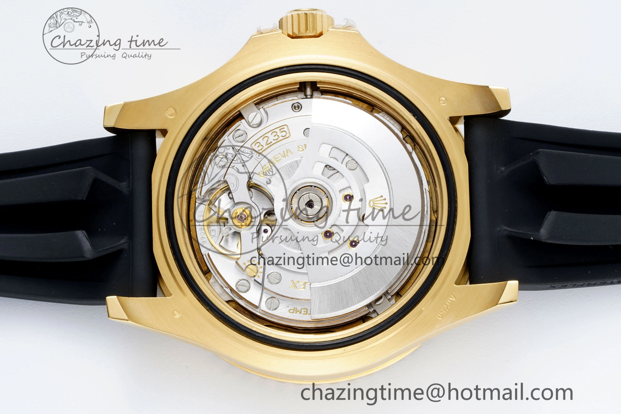 Yacht-Master 42mm 226658 VSF 1:1 Best Edition 3D Black Ceramic Bezel on Black Rubber Strap VS3235