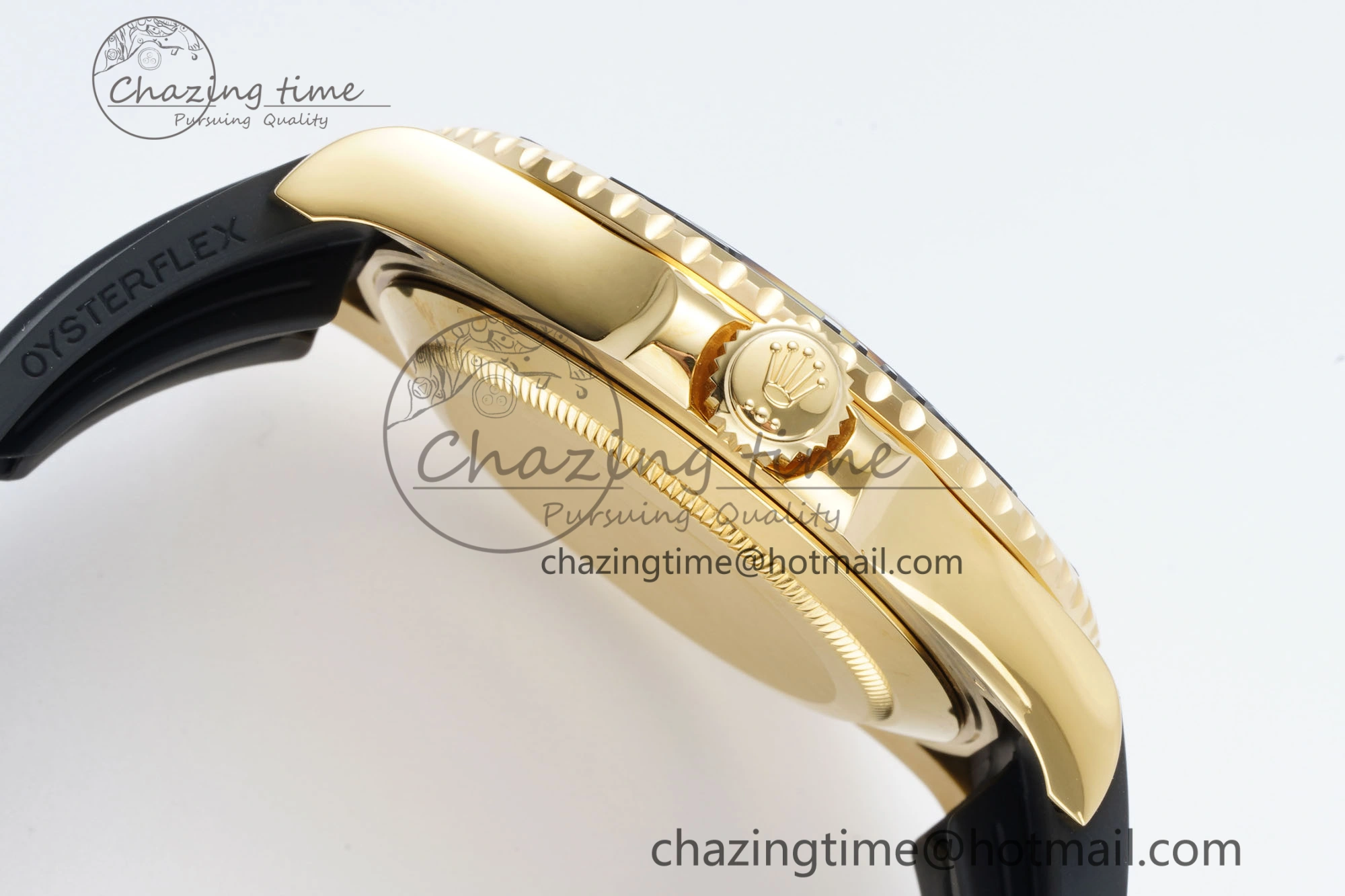 Yacht-Master 42mm 226658 VSF 1:1 Best Edition 3D Black Ceramic Bezel on Black Rubber Strap VS3235