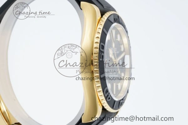 Yacht-Master 42mm 226658 VSF 1:1 Best Edition 3D Black Ceramic Bezel on Black Rubber Strap VS3235