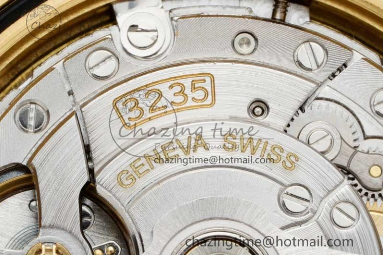 Yacht-Master 42mm 226658 YG 3EF 1:1 Best Edition 3D Black Ceramic Bezel on Oysterflex Strap VR3235