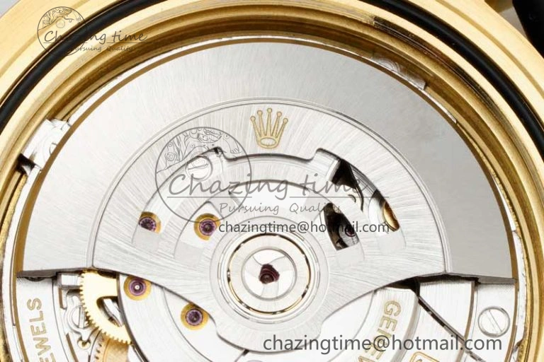 Yacht-Master 42mm 226658 YG 3EF 1:1 Best Edition 3D Black Ceramic Bezel on Oysterflex Strap VR3235