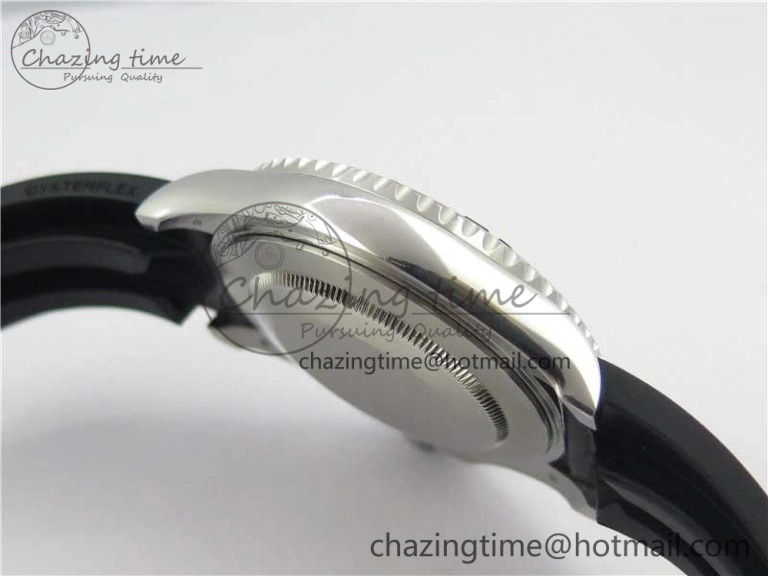 Yacht-Master 42mm 226659 Bp Maker 1:1 Best Edition 3D Black Ceramic Bezel on Black Rubber Strap SA3235