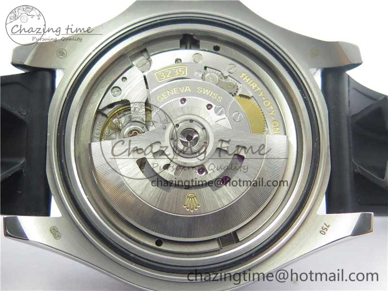 Yacht-Master 42mm 226659 Bp Maker 1:1 Best Edition 3D Black Ceramic Bezel on Black Rubber Strap SA3235