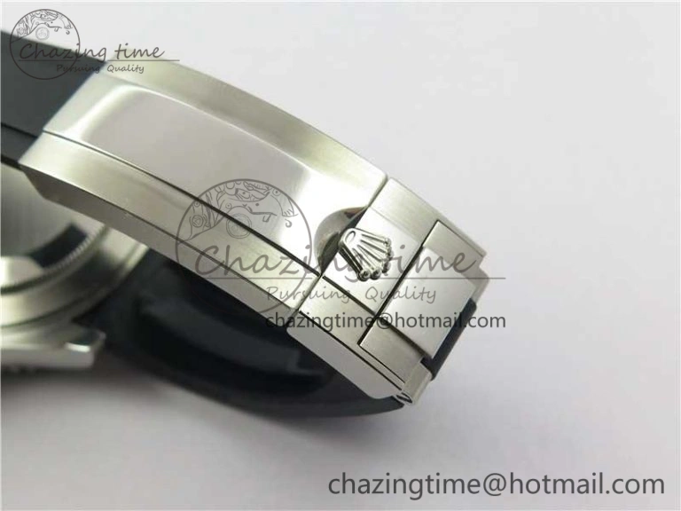 Yacht-Master 42mm 226659 Bp Maker 1:1 Best Edition 3D Black Ceramic Bezel on Black Rubber Strap SA3235
