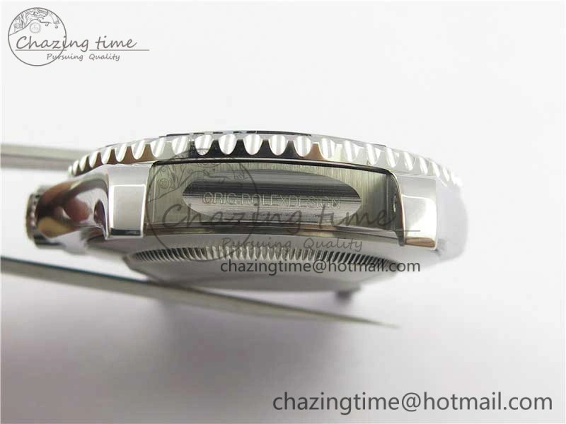 Yacht-Master 42mm 226659 Bp Maker 1:1 Best Edition 3D Black Ceramic Bezel on Black Rubber Strap SA3235