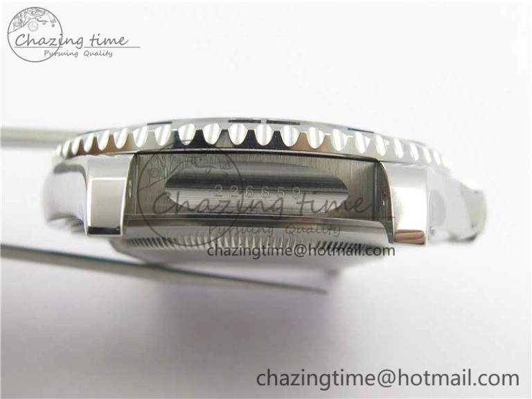 Yacht-Master 42mm 226659 Bp Maker 1:1 Best Edition 3D Black Ceramic Bezel on Black Rubber Strap SA3235